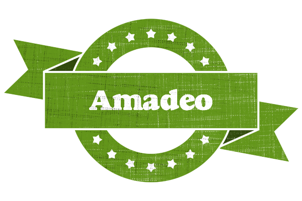 Amadeo natural logo