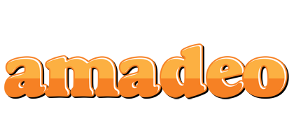 Amadeo orange logo