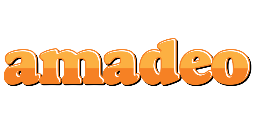 Amadeo orange logo