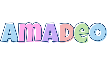 Amadeo pastel logo