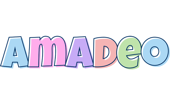 Amadeo pastel logo