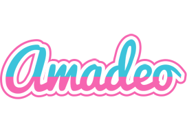 Amadeo woman logo