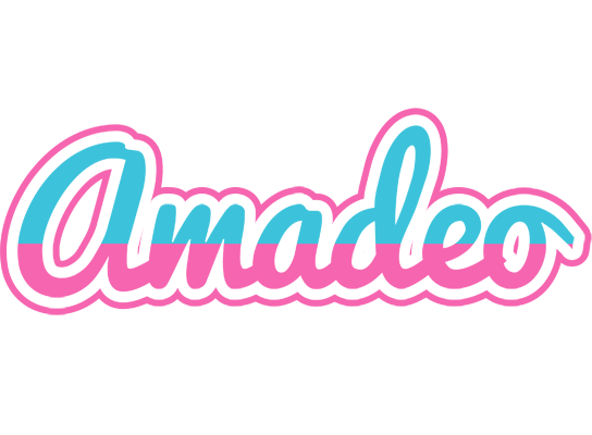 Amadeo woman logo