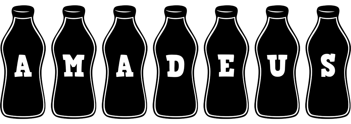 Amadeus bottle logo