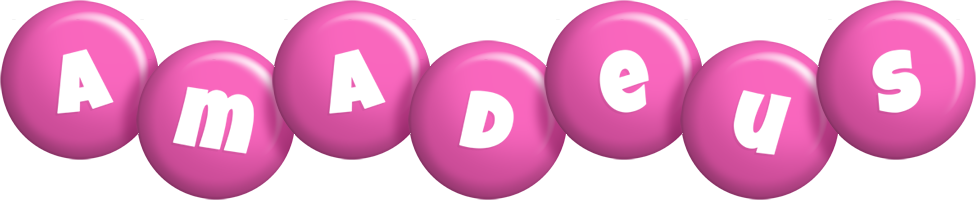 Amadeus candy-pink logo