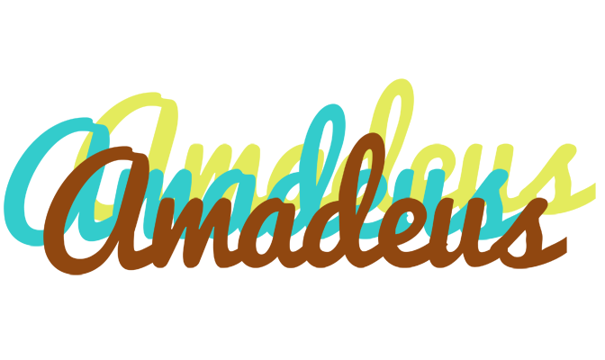 Amadeus cupcake logo
