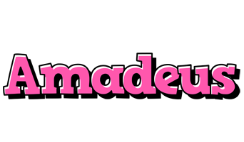 Amadeus girlish logo