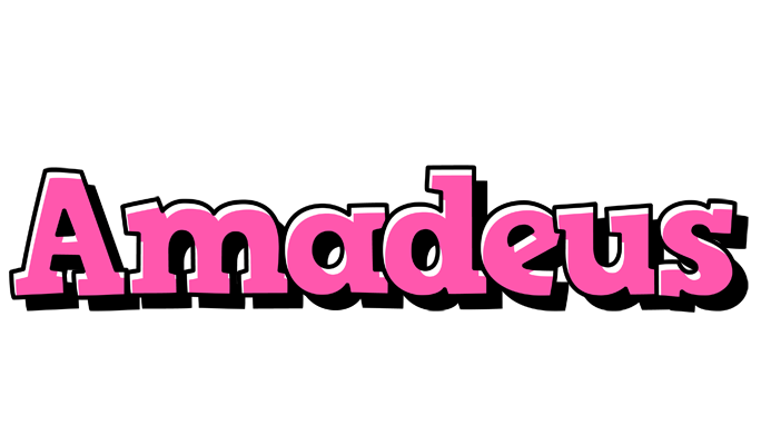 Amadeus girlish logo