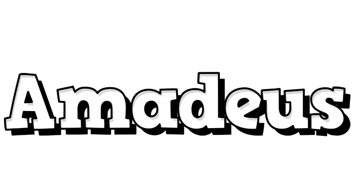 Amadeus snowing logo
