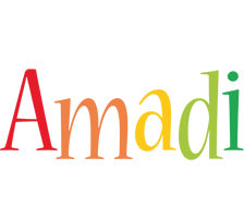 Amadi birthday logo