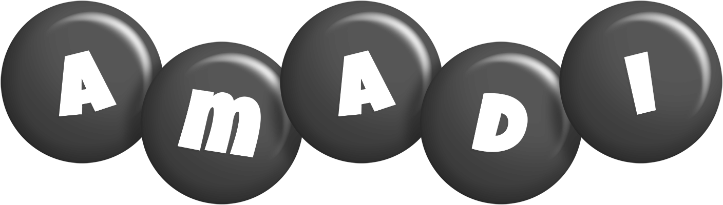 Amadi candy-black logo