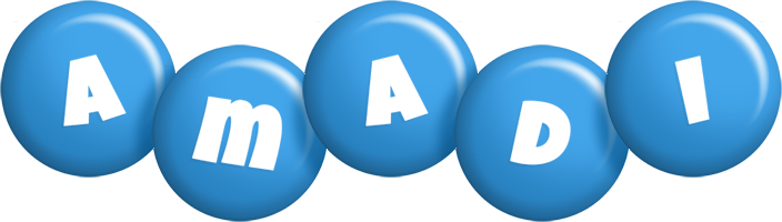 Amadi candy-blue logo