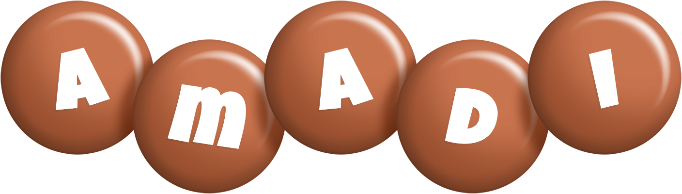 Amadi candy-brown logo