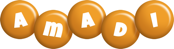 Amadi candy-orange logo