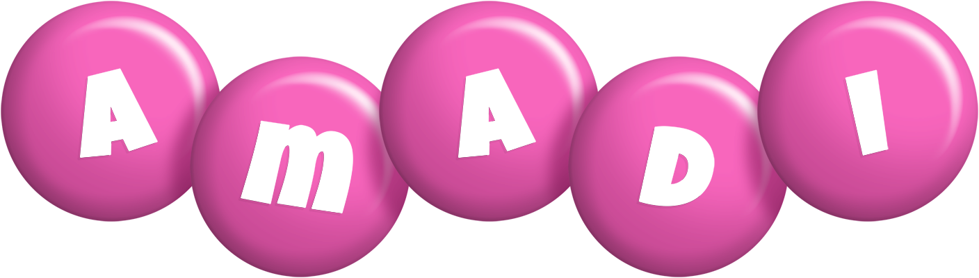 Amadi candy-pink logo