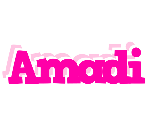 Amadi dancing logo