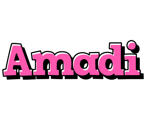 Amadi girlish logo