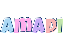 Amadi pastel logo