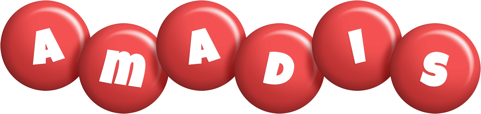 Amadis candy-red logo