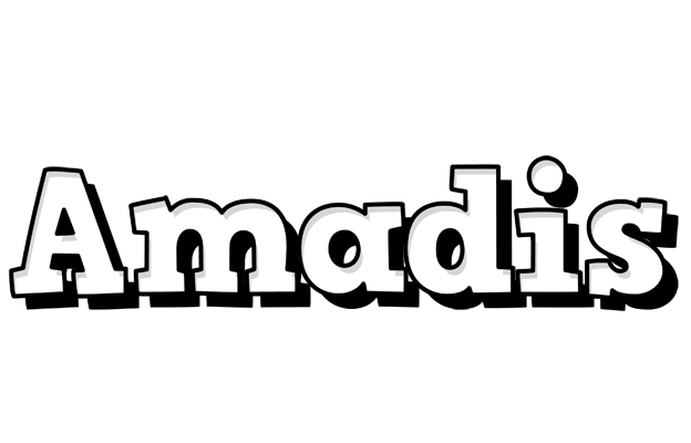 Amadis snowing logo