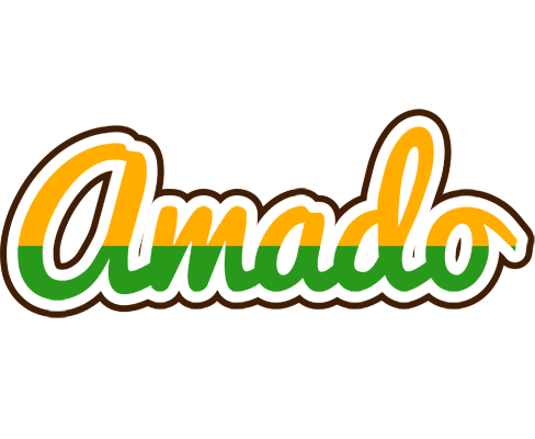 Amado banana logo