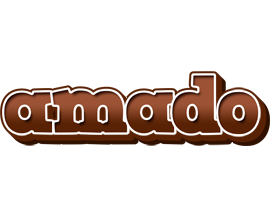 Amado brownie logo