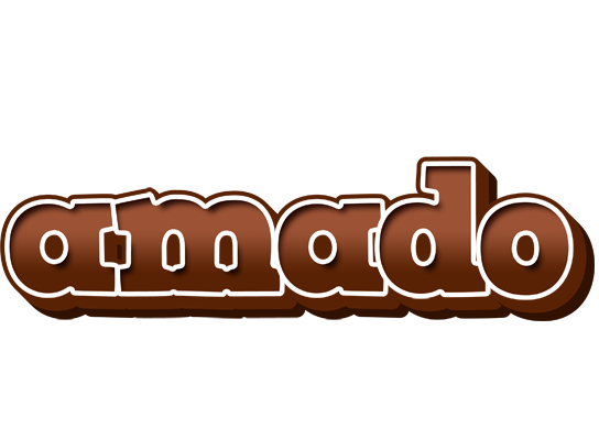 Amado brownie logo