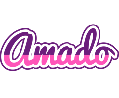 Amado cheerful logo