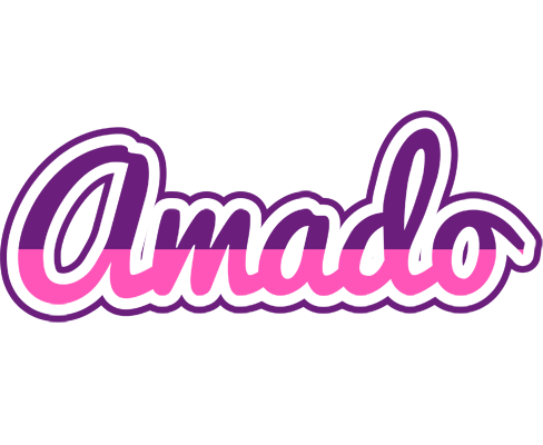 Amado cheerful logo