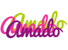 Amado flowers logo