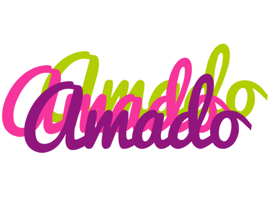 Amado flowers logo