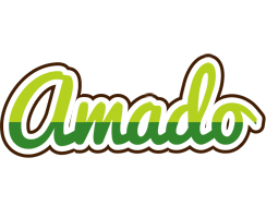 Amado golfing logo