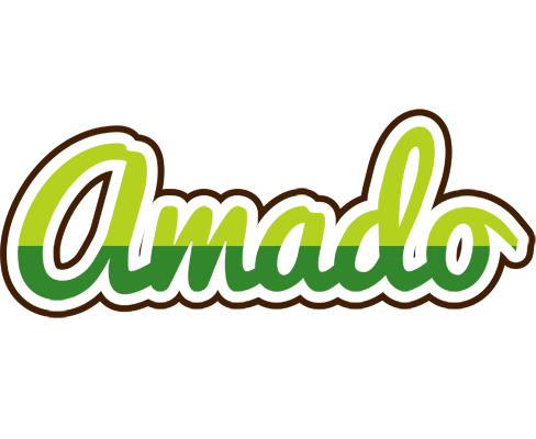 Amado golfing logo