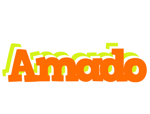 Amado healthy logo