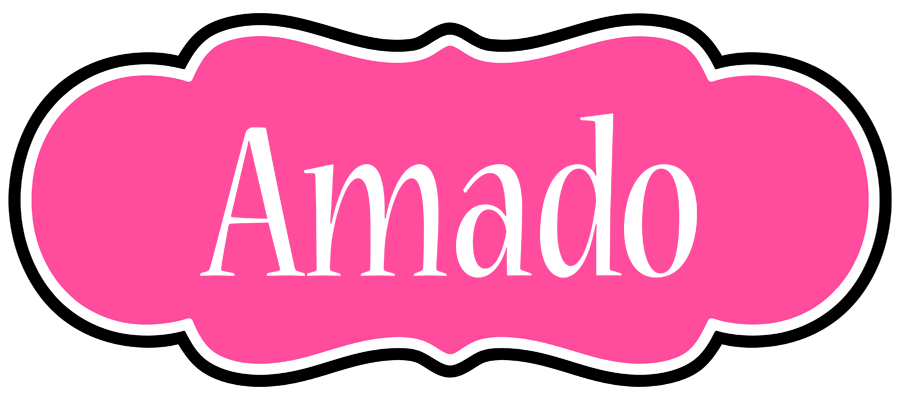 Amado invitation logo