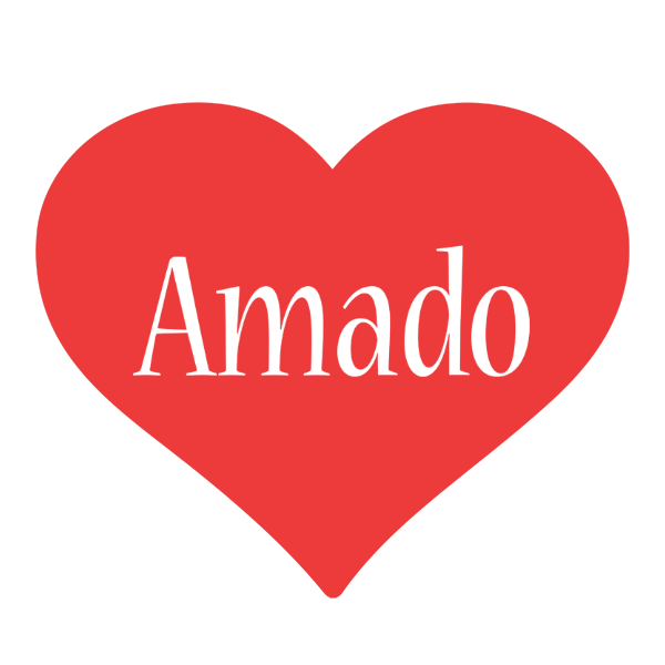 Amado love logo