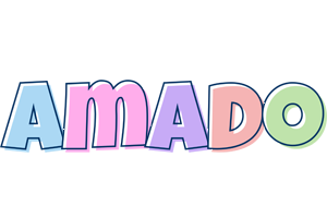 Amado pastel logo