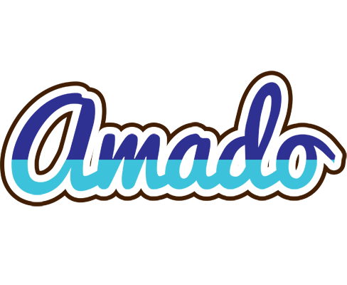 Amado raining logo