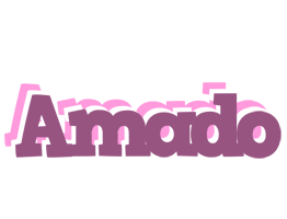 Amado relaxing logo