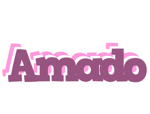 Amado relaxing logo