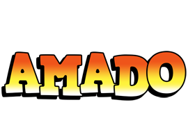 Amado sunset logo