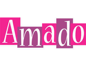 Amado whine logo