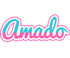 Amado woman logo