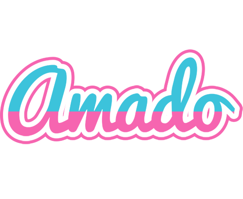 Amado woman logo