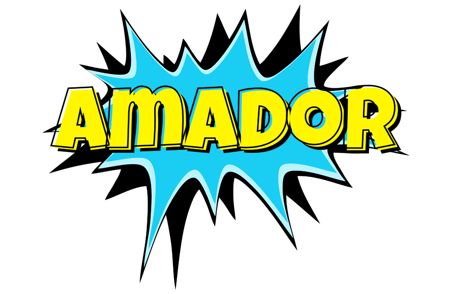 Amador amazing logo