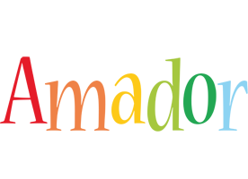 Amador birthday logo