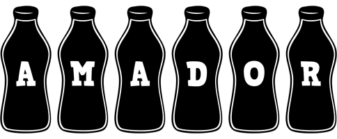 Amador bottle logo