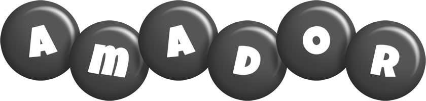 Amador candy-black logo