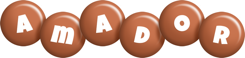 Amador candy-brown logo