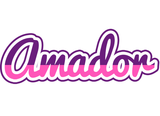 Amador cheerful logo